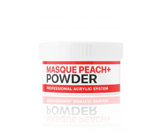 Изображение  Acrylic matting powder for nails Kodi Peach + Powder ("Peach +") 60 g, Color No.: Peach+