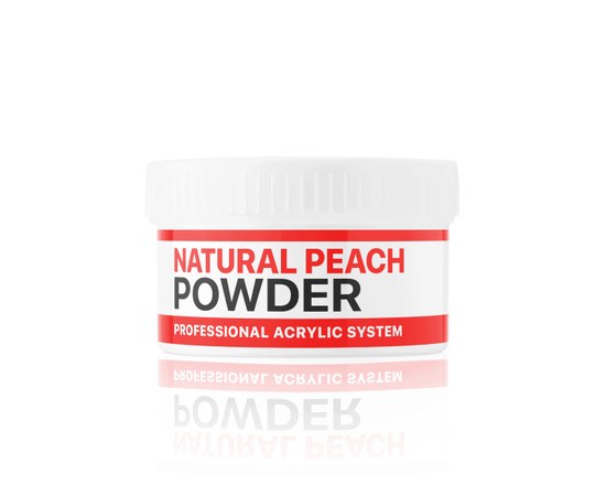 Изображение  Acrylic powder for nails Kodi Peach Powder (acrylic natural peach) 60 g, Weight (g): 60, Color No.: peach