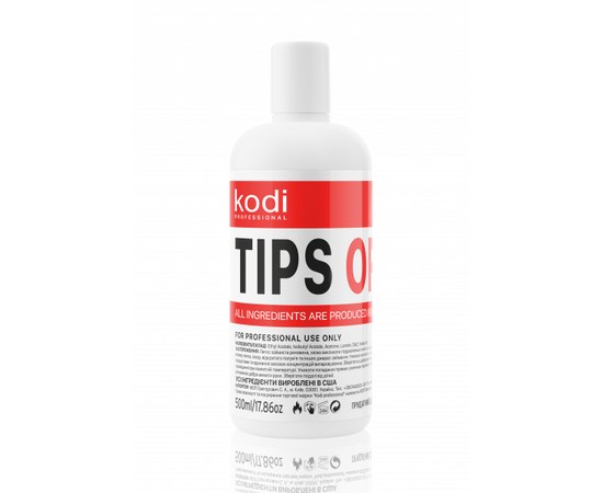 Изображение  Gel polish/acrylic remover Kodi Off 500 ml, Volume (ml, g): 500