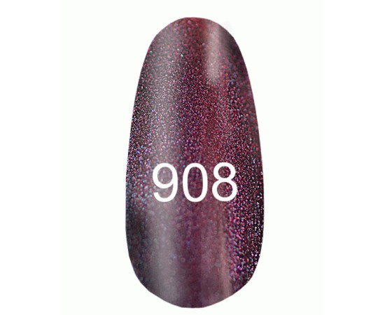 Изображение  Gel polish for nails Kodi No. 908 (8 ml), Volume (ml, g): 8, Color No.: 908