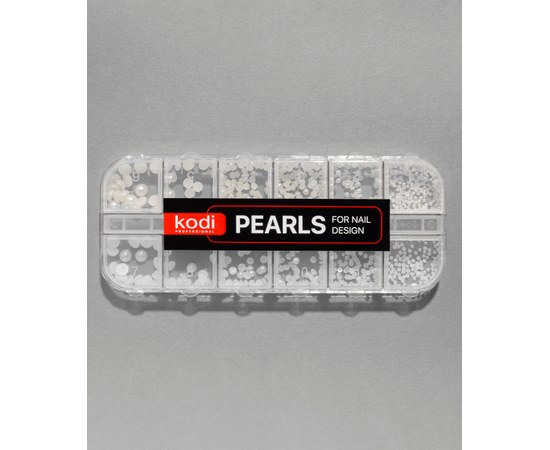 Изображение  Pearls for nail design Kodi, mix No. 2