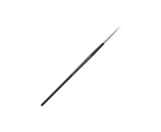 Изображение  Кисть для росписи в тубусе Kodi №1 (колонок, деревянная черная ручка)