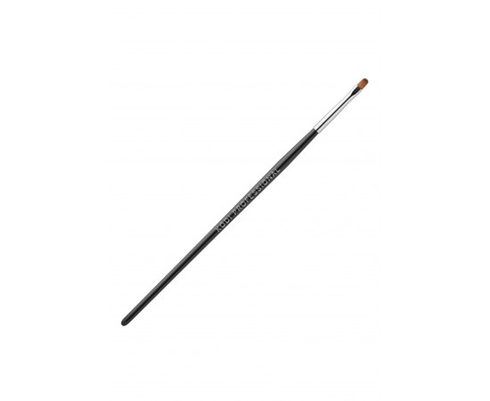Изображение  Brush for gel modeling of nails in a tube Kodi No. 3/E (nylon; wooden black handle)