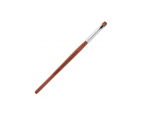 Зображення  Пензель для гелевого моделювання Kodi №7/E (нейлон; дерев'яна ручка)