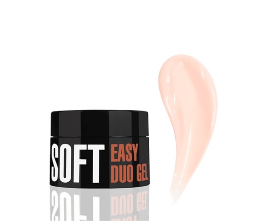 Изображение  Professional acrylic-gel system Kodi Easy Duo Gel Soft (color: Creme Brulee), 20 g, Volume (ml, g): 20, Color No.: Creme Brulee