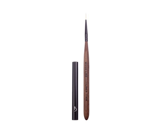 Изображение  Paint brush Kodi "Wood Line" Liner 11mm (handle: brown, pile: nylon)