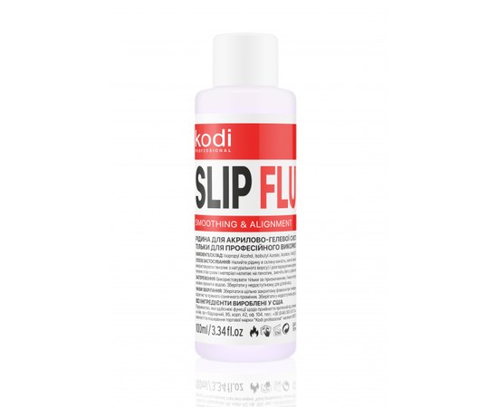 Изображение  Slip Fluide Smoothing & alignment (жидкость для акрилово-гелевой системы), 100 ml., Объем (мл, г): 100
