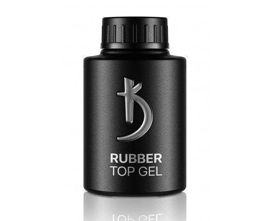 Изображение  Rubber top coat top/finish for gel polish, 35 ml - Rubber Top Kodi professional