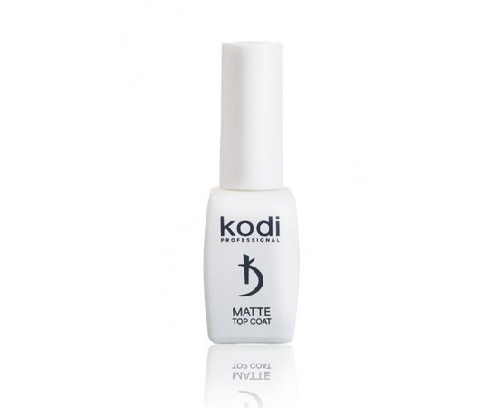 Изображение  Matte top coat top/finish for gel polish, 8 ml - Matte Top Coat Velor Kodi professional