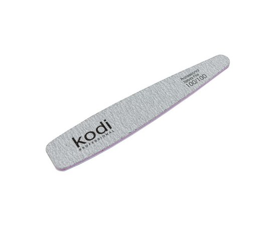 Изображение  №111 Пилка для ногтей Kodi конусная 100/100 (цвет: серый, размер:178/32/4), Абразивность: 100/100