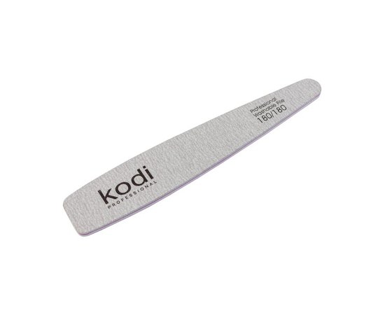 Изображение  №147 Пилка для ногтей Kodi конусная 180/180 (цвет: светло-серый, размер:178/32/4), Абразивность: 180/180