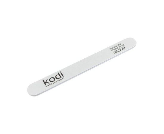 Изображение  №23 Nail file Kodi straight 180/220 (color: white, size: 178/19/4), Abrasiveness: 180/220