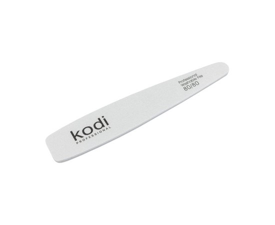 Изображение  №25 Пилка для ногтей Kodi конусная 80/80 (цвет: белый, размер:178/32/4), Абразивность: 80/80