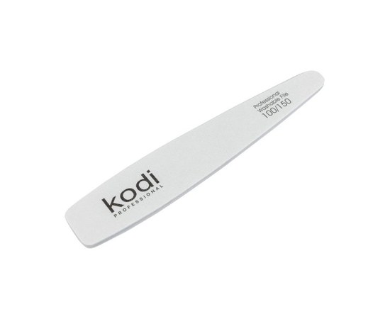 Зображення  №32 Пилка для нігтів Kodi конусна 100/150 (колір: білий, розмір: 178/32/4), Абразивність: 100/150