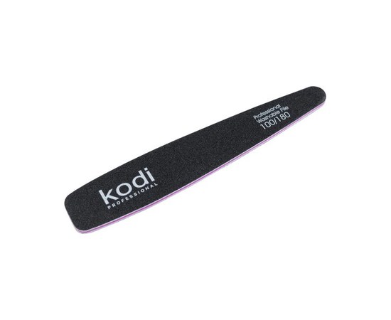 Зображення  №61 Пилка для нігтів Kodi конусна 100/180 (колір: чорний, розмір: 178/32/4), Абразивність: 100/180