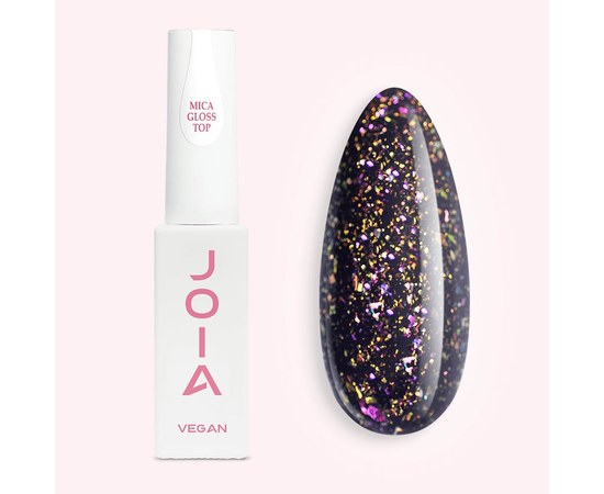 Изображение  Glossy finish without a sticky layer Mica Gloss Top JOIA vegan, 8 ml
