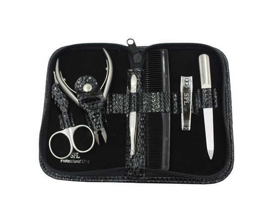 Изображение 4 Manicure set SPL 77201BI "Black Merc"