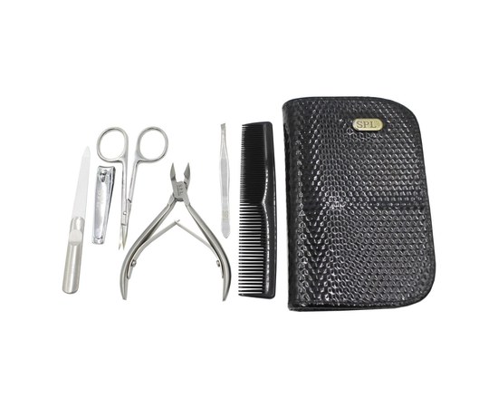Изображение 2 Manicure set SPL 77201BI "Black Merc"