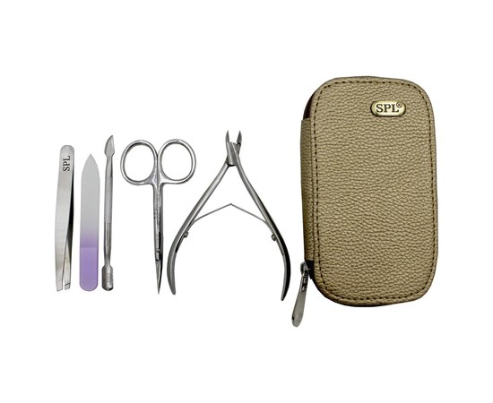 Изображение 4 Manicure set SPL 77701BG "Bronze"