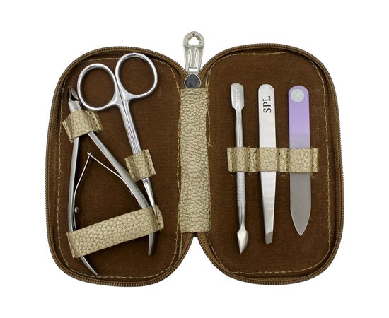 Изображение 2 Manicure set SPL 77701BG "Bronze"