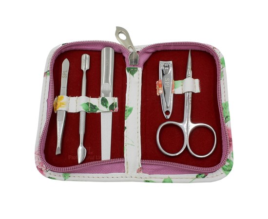 Изображение 3 Manicure set SPL 77101E "Flower flower with white background"