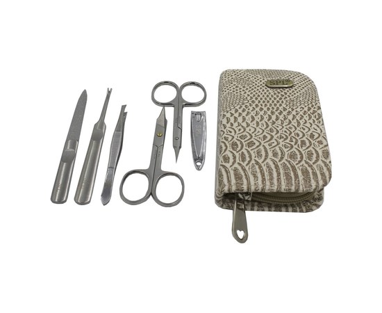 Изображение 2 Manicure set SPL 77105AZ "Beige anaconda"