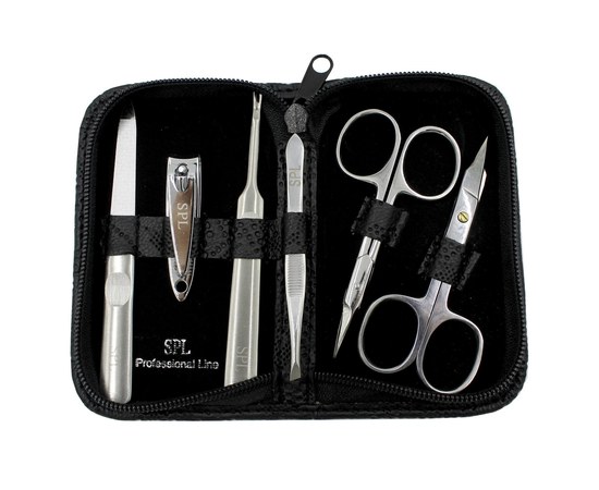 Изображение 2 Manicure set SPL 77105BC "Black perforation"