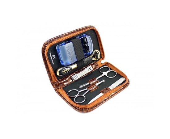 Изображение 3 Manicure set SPL 77204C "Brown crocodile"
