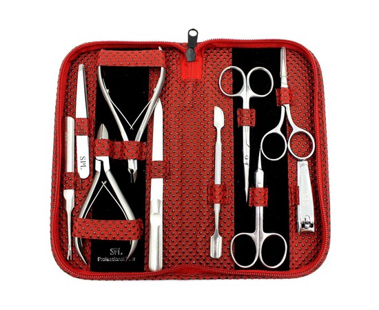Изображение 2 Manicure set SPL 77302AE "Red Hugo"