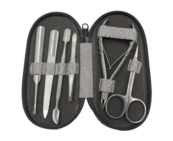 Изображение 3 Manicure set SPL 77401AX "Gray anaconda"