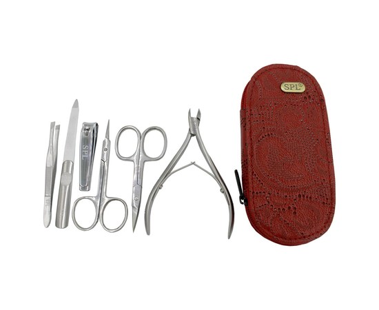 Изображение 2 Manicure set SPL 77402AS "Red perforation"