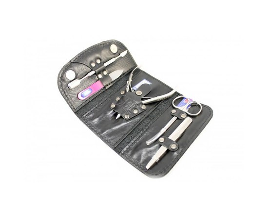 Изображение 3 Manicure set SPL 77503AM "Black leather"