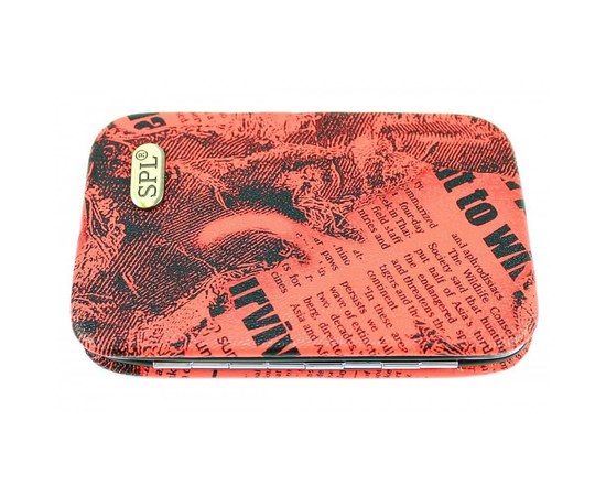 Изображение 4 Manicure set SPL 77803AC "Red newspaper"