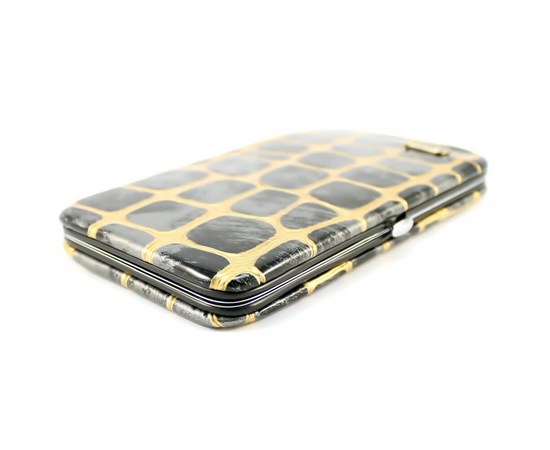 Изображение 4 Manicure set SPL 77904AA "Gray crocodile with gilding"