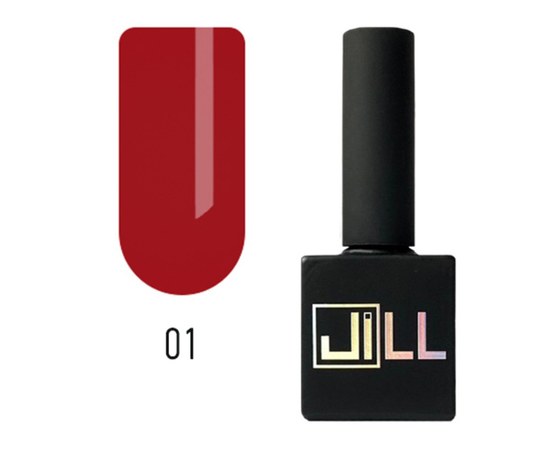 Изображение  Gel polish for nails JiLL 9 ml No. 001, Volume (ml, g): 9, Color No.: 1
