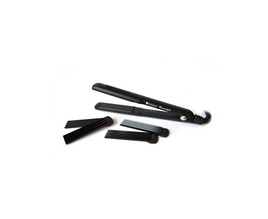 Изображение  Iron Hairstyle 170 W, 3 removable nozzles Nano-Silver Tourmaline plate Hairway 04108