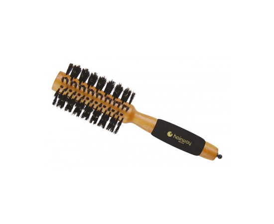 Изображение  Brushing solid + spacer, 100% boar bristles, 65 mm Hairway 06334