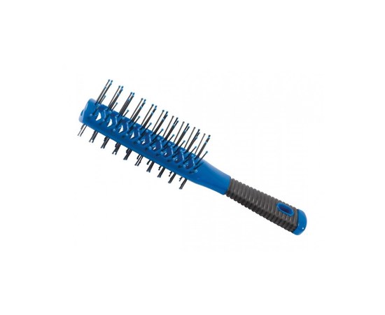 Изображение  Tunnel brush, double-sided (blue) Hairway 08001-04