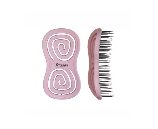 Изображение  Organica massage brush pink 118 mm Hairway 08096-06