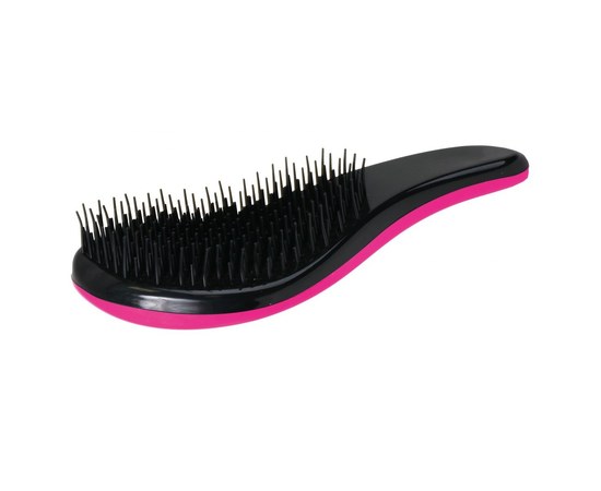 Изображение  Щетка массажная розовая Easy Combing (17-рядная) Hairway 08253-PINK
