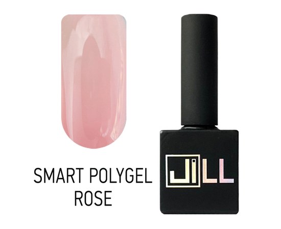 Зображення  Рідкий полігель JiLL Smart Polygel 9 мл, Rose, Об'єм (мл, г): 9, Цвет №: Rose