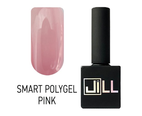 Зображення  Рідкий полігель JiLL Smart Polygel 9 мл, Pink, Об'єм (мл, г): 9, Цвет №: Pink