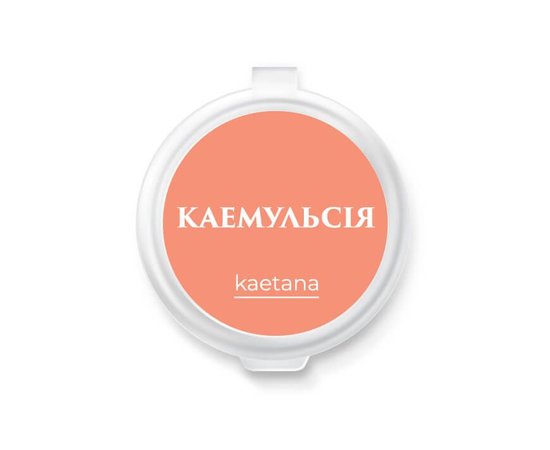 Зображення  Крем для обличчя Kaetana "Каемульсія", живильний, заспокійливий, відновлює структуру шкіри, 5 мл