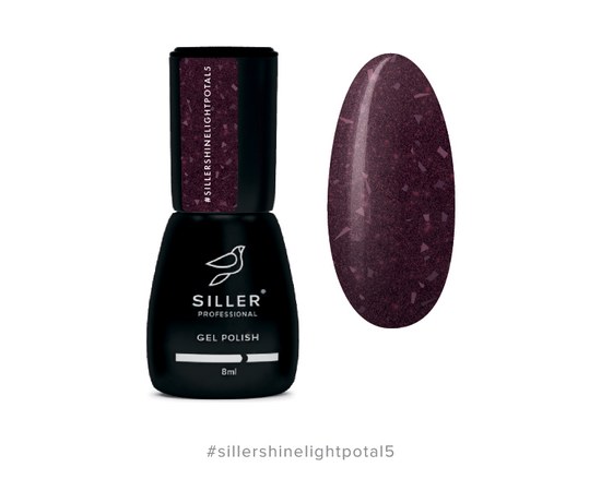 Изображение  Siller Shine Light POTAL gel polish 8 ml, № 005, Volume (ml, g): 8, Color No.: 5