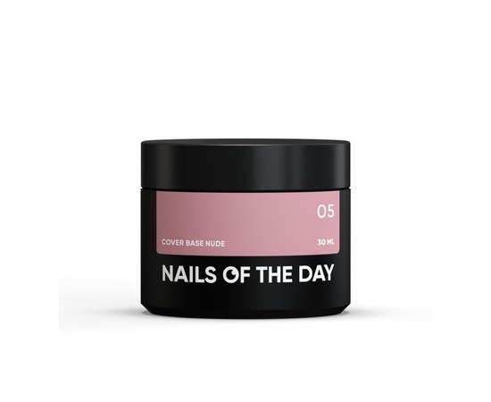 Изображение  Nails of the Day Cover base nude 05 – камуфлирующая база для ногтей, 30 мл, Объем (мл, г): 30, Цвет №: 05