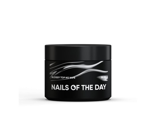 Изображение  Nails of the Day Glossy top no wipe – глянцевый топ без липкого слоя, 30 мл