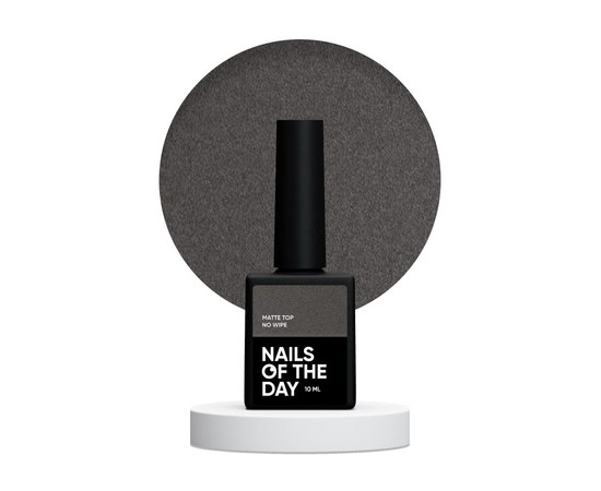 Изображение  Nails of the Day Matte top no wipe - matte top without a sticky layer, 10 ml