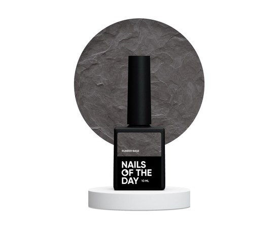 Зображення  Nails of the Day Rubber base – каучукова база для нігтів, 10 мл, Об'єм (мл, г): 10