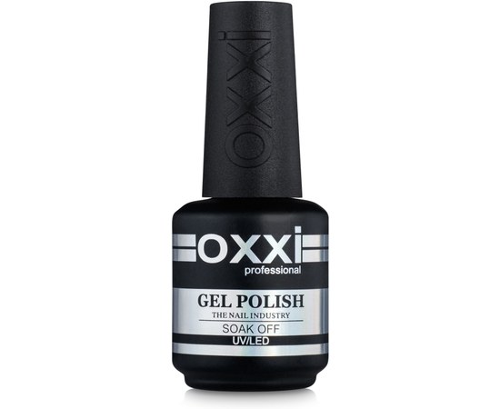 Изображение  Top for gel polish without a sticky layer Oxxi Professional Top CRYSTAL no-wipe UV, 15 ml, Volume (ml, g): 15