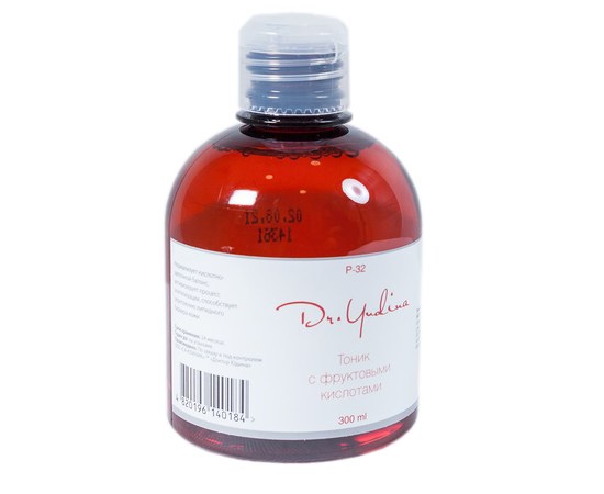 Изображение  Tonic with fruit acids Dr.Yudina P32, 300 ml